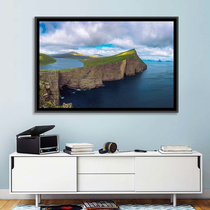 Sørvágsvatn Cliff Overlook Wall Art