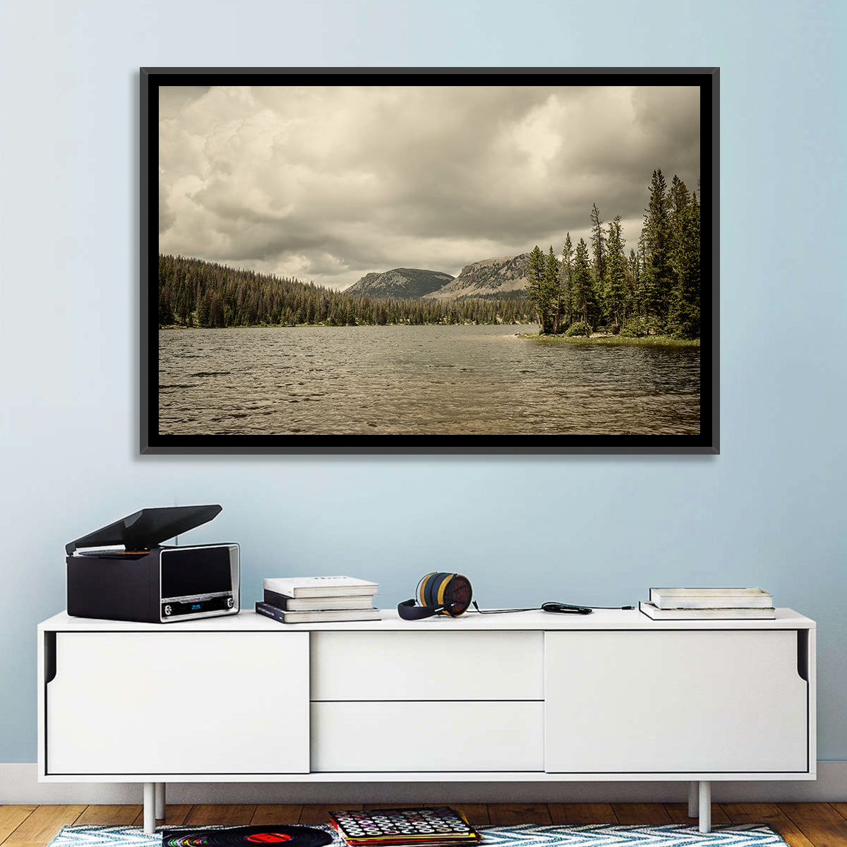 Mirror Lake Reflection Wall Art