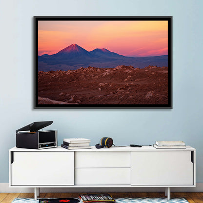 Valle De La Luna, Licancabur Volcano Wall Art