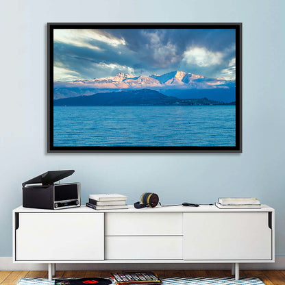 Lake Obersee Golden Hour Wall Art