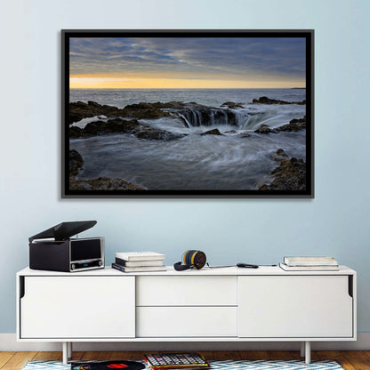 Thor's Well at Cape Perpetua Wall Art