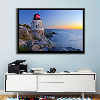 Castle Hill Lighthouse at Dusk Wall Art