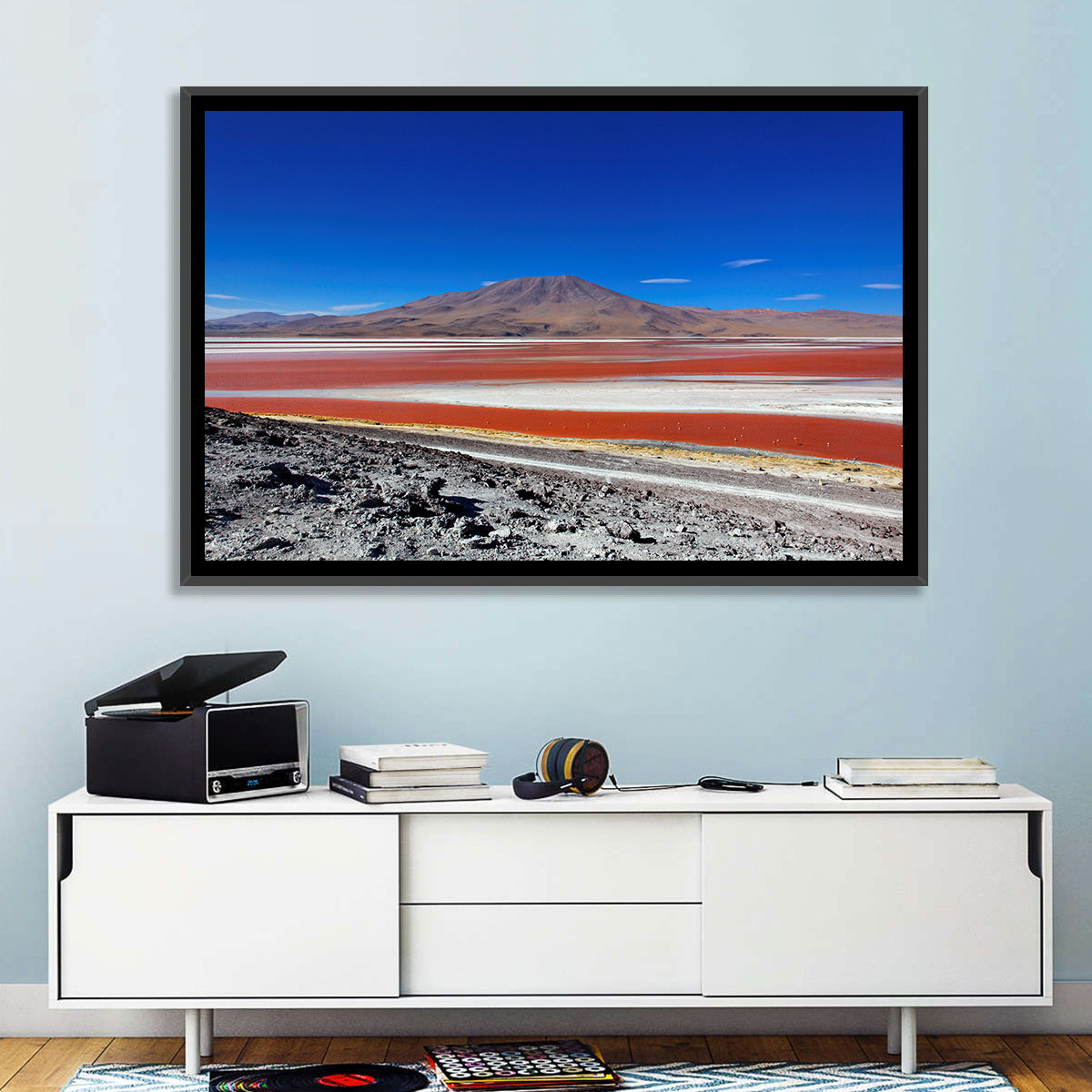 Laguna Colorada Red Lake Wall Art