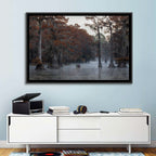 Caddo Lake Morning Mist Wall Art