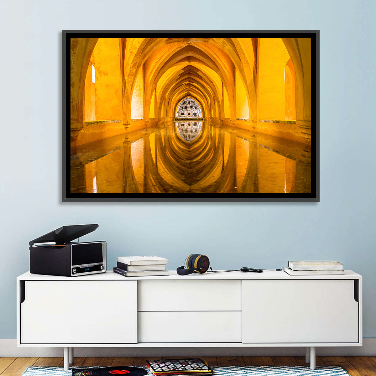 Royal Alcázar Bath Reflections Wall Art