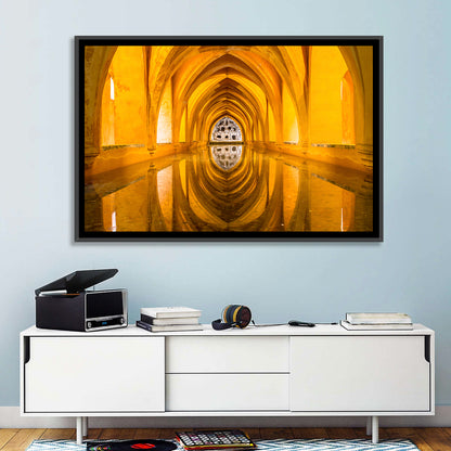 Royal Alcázar Bath Reflections Wall Art