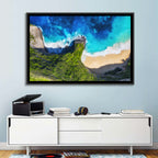 Kelingking Beach Cliffs Wall Art