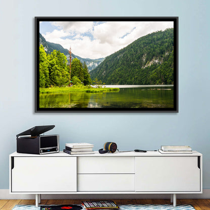 Maypole at Lake Toplitz Wall Art
