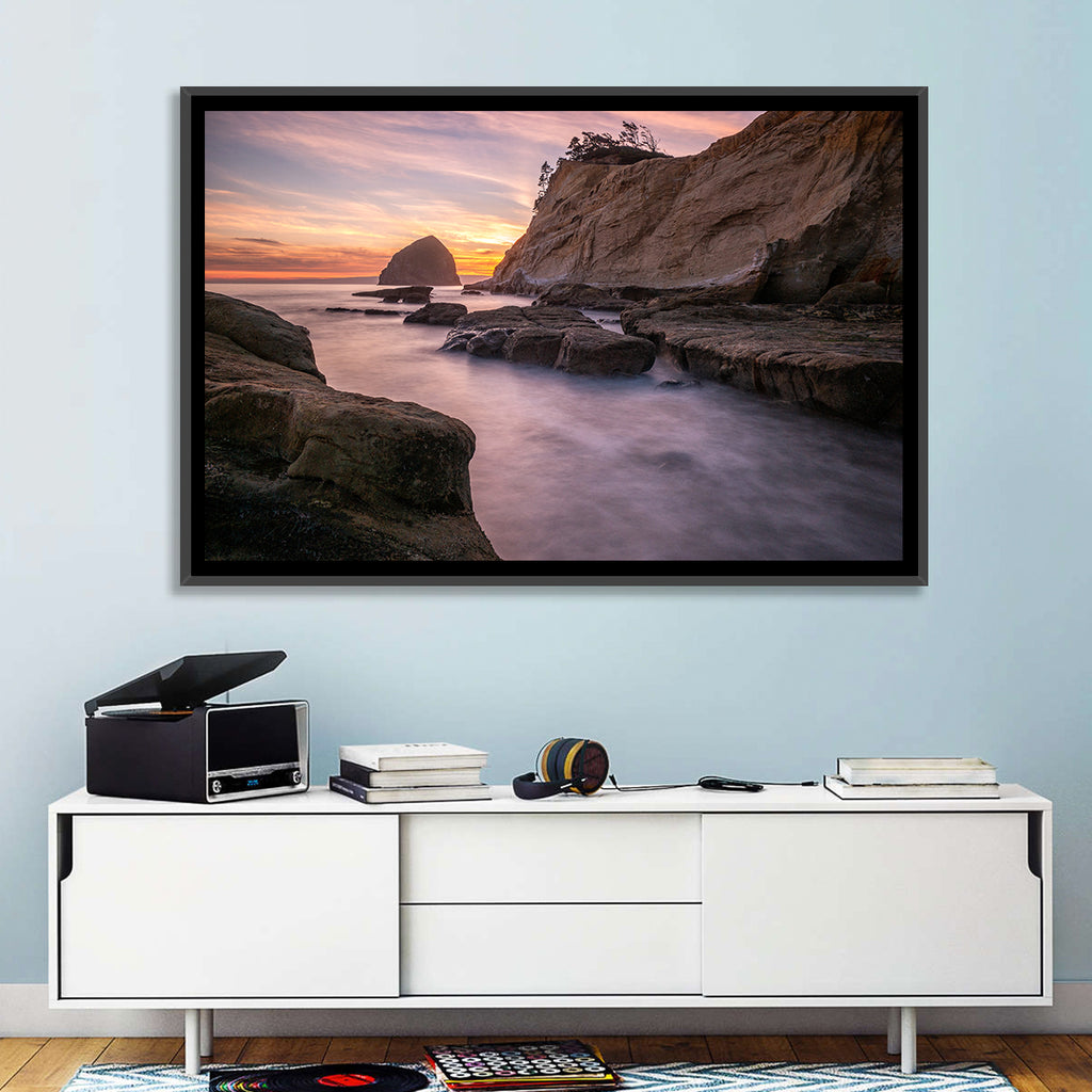 Haystack Rock at Cape Kiwanda Wall Art