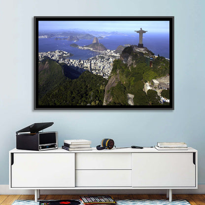 Christ the Redeemer Over Rio De Janeiro Wall Art