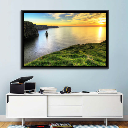 Cliffs of Moher at Sunset Wall Art