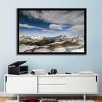Snow-capped Peaks of Zermatt Wall Art