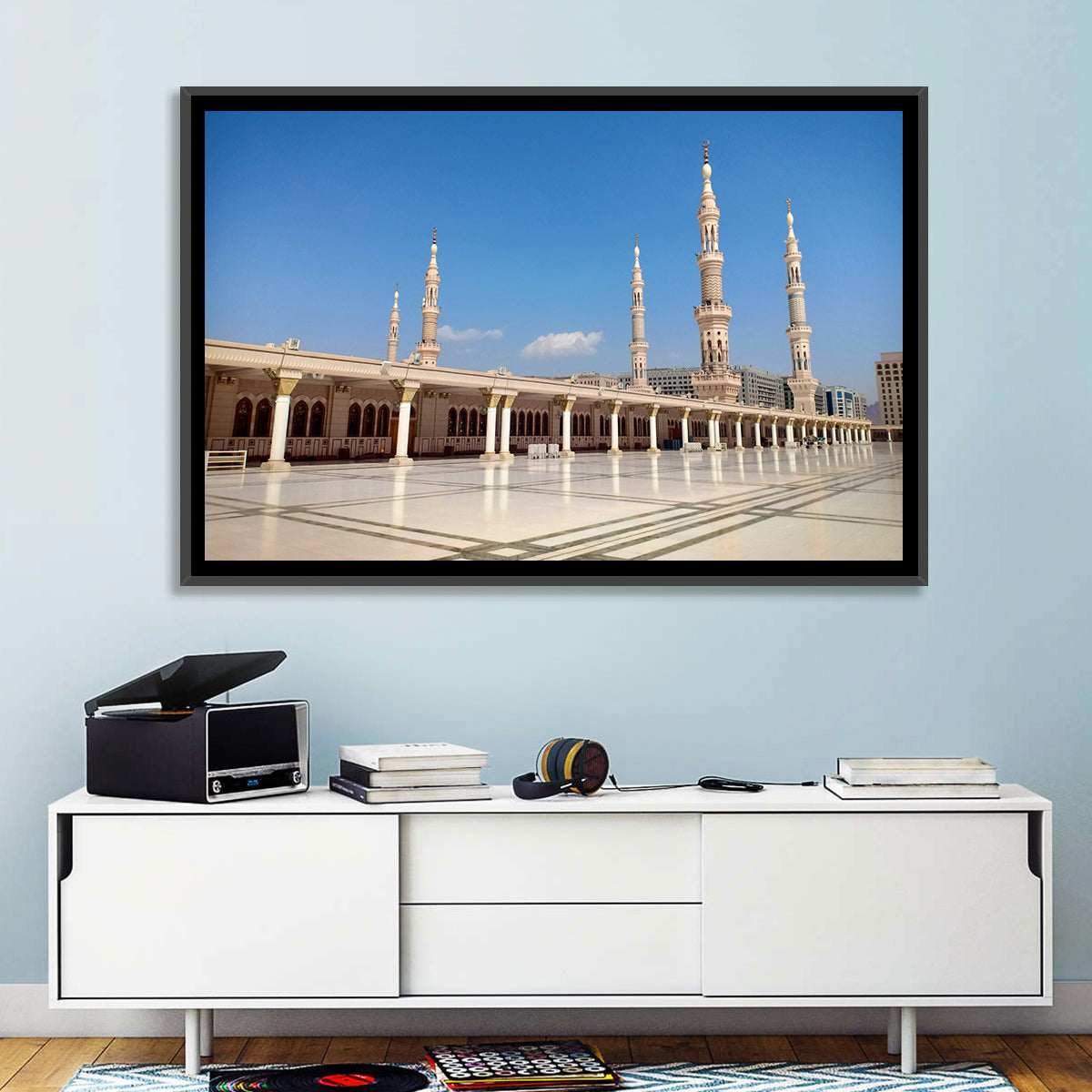 Al-masjid An-nabawi, Medina Wall Art in a room, landscape