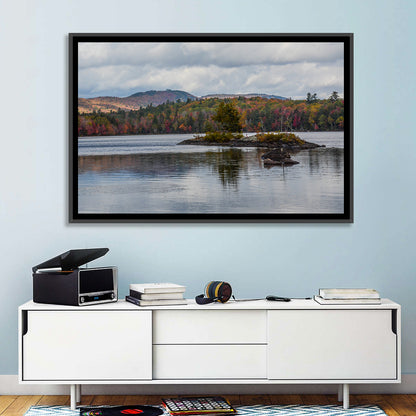 Lake Umbagog Autumn Reflection Wall Art