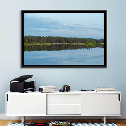 Lake Vanern Moonlight Wall Art