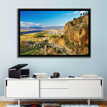 Constantine Cliffside at Golden Hour Wall Art