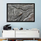 Tree Growth Rings Wall Art