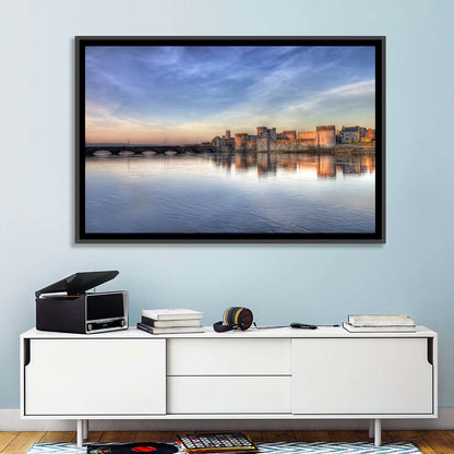King John's Castle at Sunset Wall Art