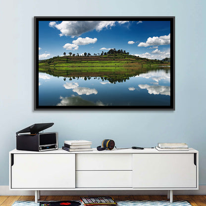Bunyonyi Lake Reflection Wall Art