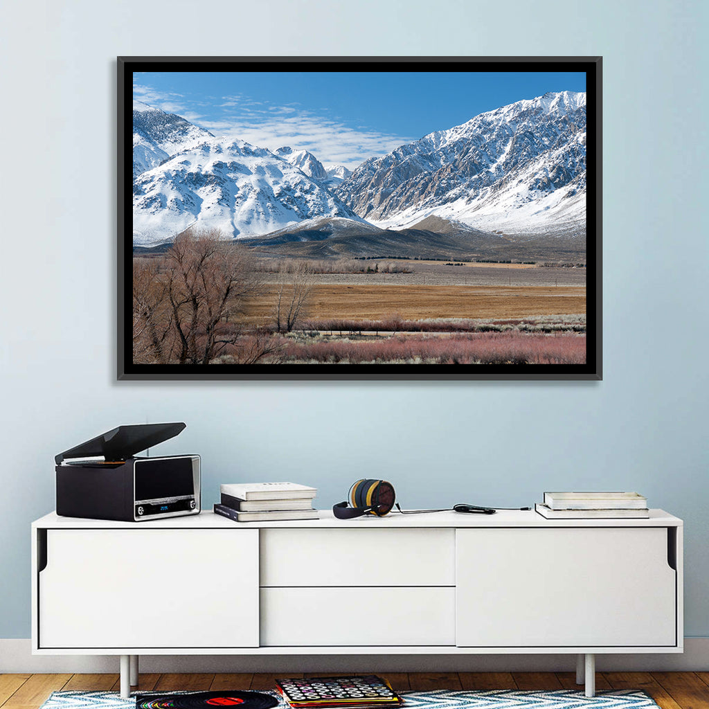 Eastern Sierra Winter Peaks Wall Art