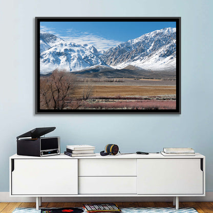 Eastern Sierra Winter Peaks Wall Art