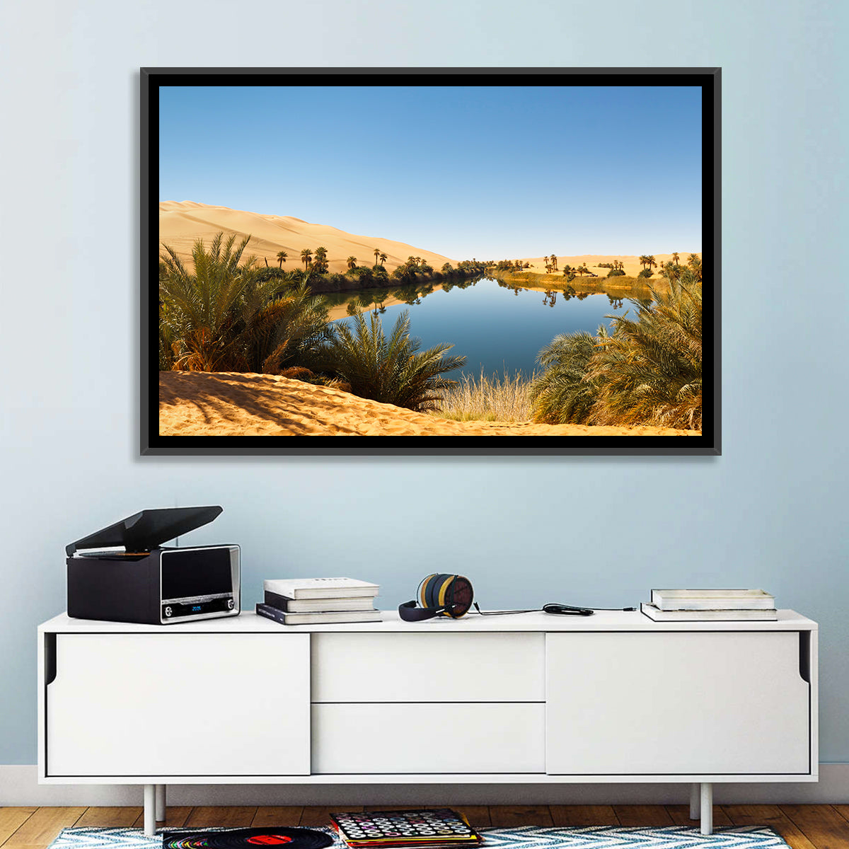 Umm Al Ma Desert Oasis Wall Art