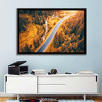 Carpathian Autumn Road Wall Art
