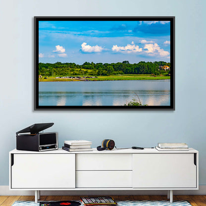 Zorinsky Lake Reflection Wall Art