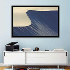 Minimalist Sand Dunes in Late Light Wall Art