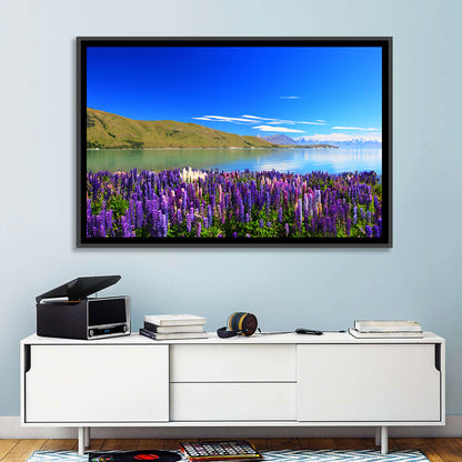 Lake Tekapo Lupine Fields Wall Art