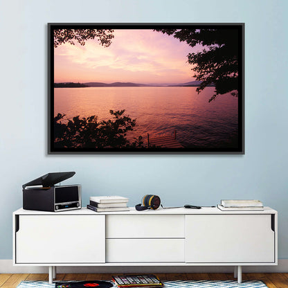 Lake Winnipesaukee Sunset Wall Art