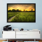 Irwin Prairie Boardwalk Sunset Wall Art