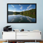 Autumn Reflection at Lake Santeetlah Wall Art