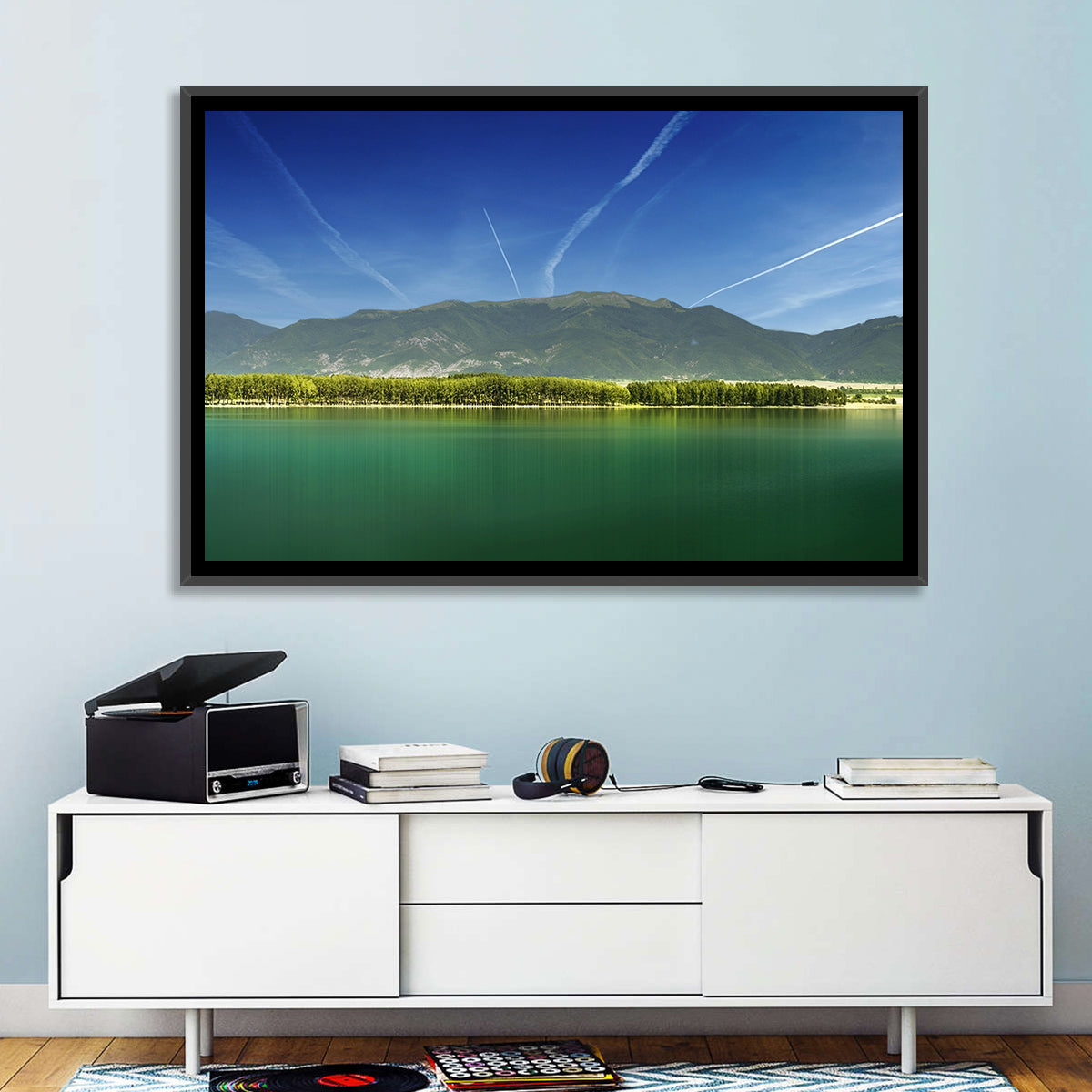 Koprinka Dam Reflections Wall Art