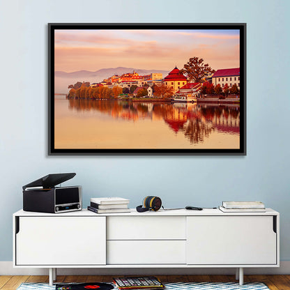 Svět Pond, Trebon Sunrise Wall Art