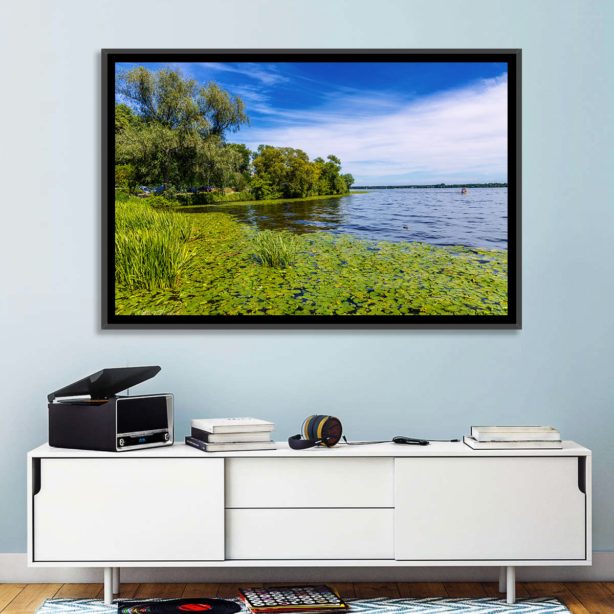 Zegrzynskie Reservoir Landscape Wall Art