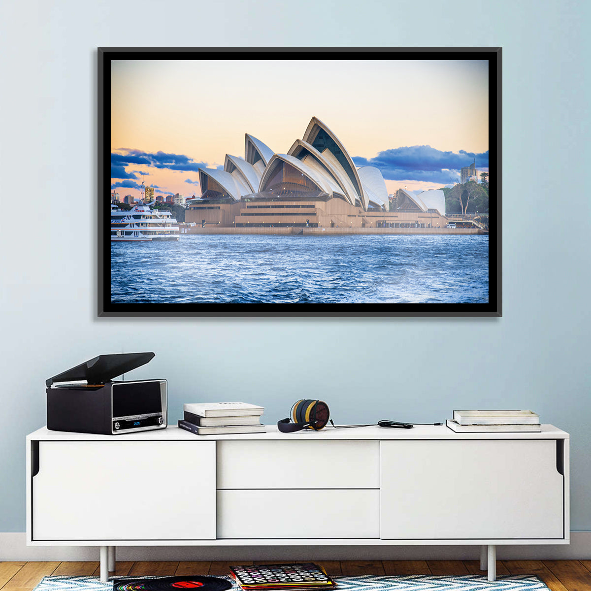 Sydney Opera House at Dusk Wall Art