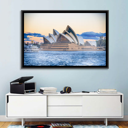 Sydney Opera House at Dusk Wall Art
