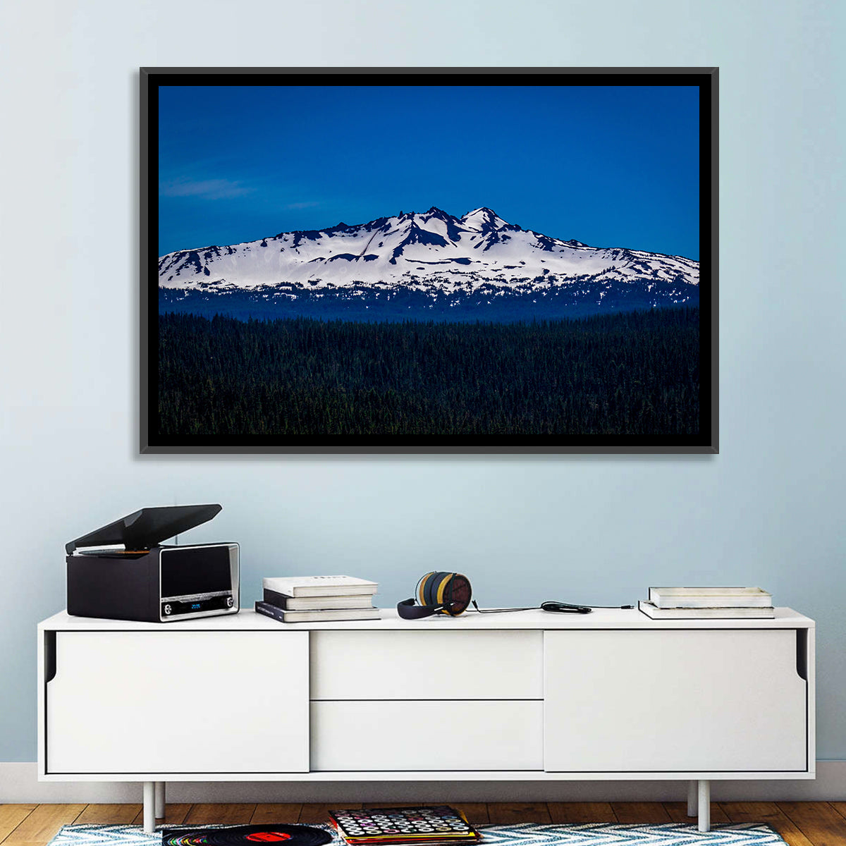 Diamond Peak, Oregon Wall Art in a room, landscape