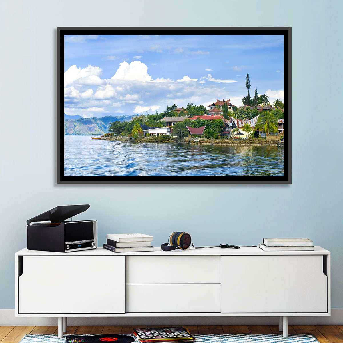 Samosir Island, Lake Toba Wall Art in a room, landscape