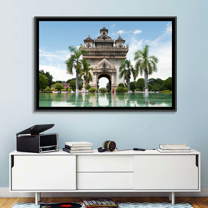 Patuxai Victory Gate Vientiane Wall Art