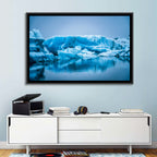 Icebergs in Jokulsarlon Wall Art