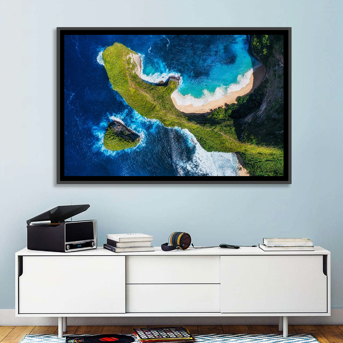 Kelingking Beach Cliffs Wall Art