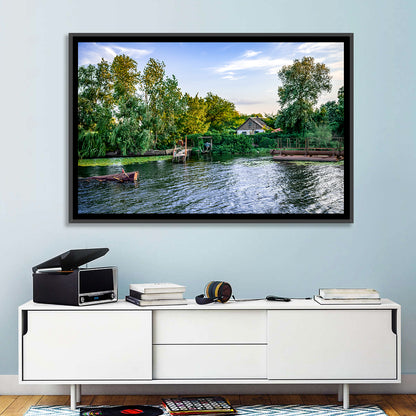 Konka River Golden Hour Wall Art