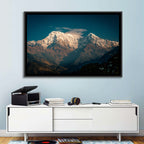 Annapurna South Summit with Wispy Clouds Wall Art