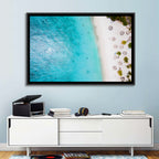 Cas Abou Aerial Shoreline Wall Art