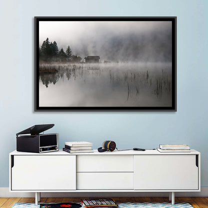 Ferchensee Morning Mist Wall Art