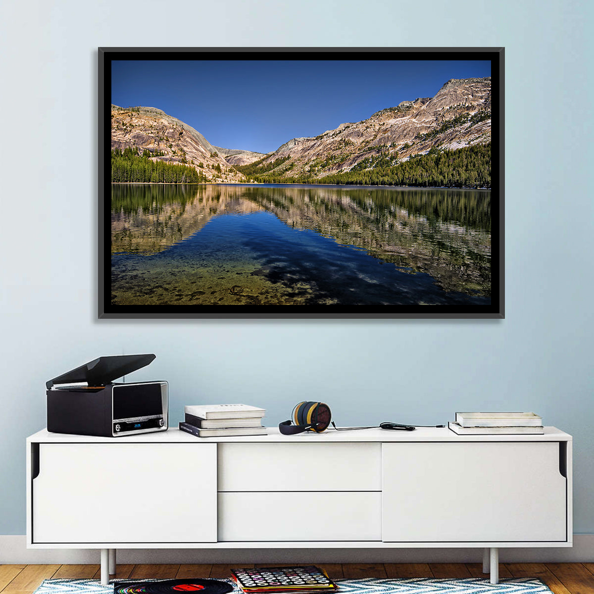 Tenaya Lake Reflection Wall Art
