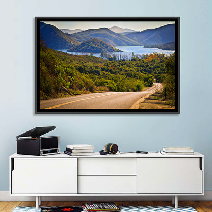 Lake Hodges Roadside Vista Wall Art