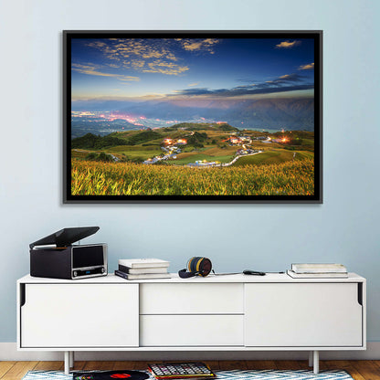 Sixty Stone Mountain Nightscape Wall Art